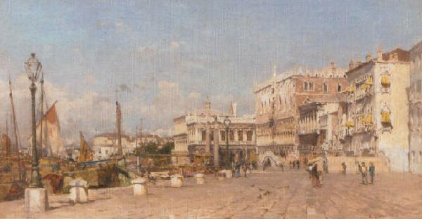 Eugenio Gignous Venice oil painting picture